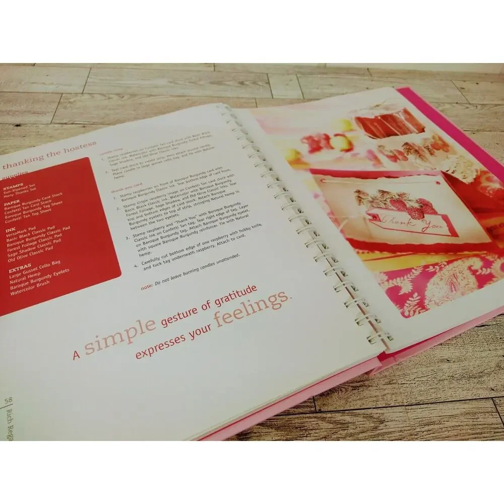 Stampin' Up Book Gifts‎ And Giving Portfolio Series 2003 Crafts Scrapbooking DIY